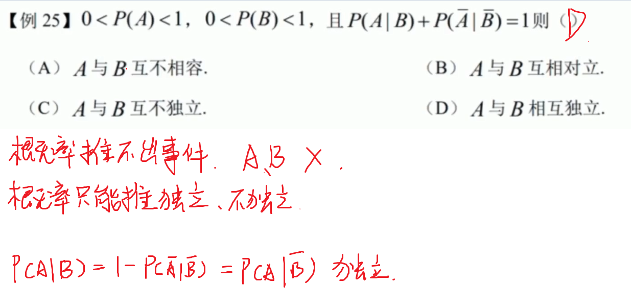 事件独立