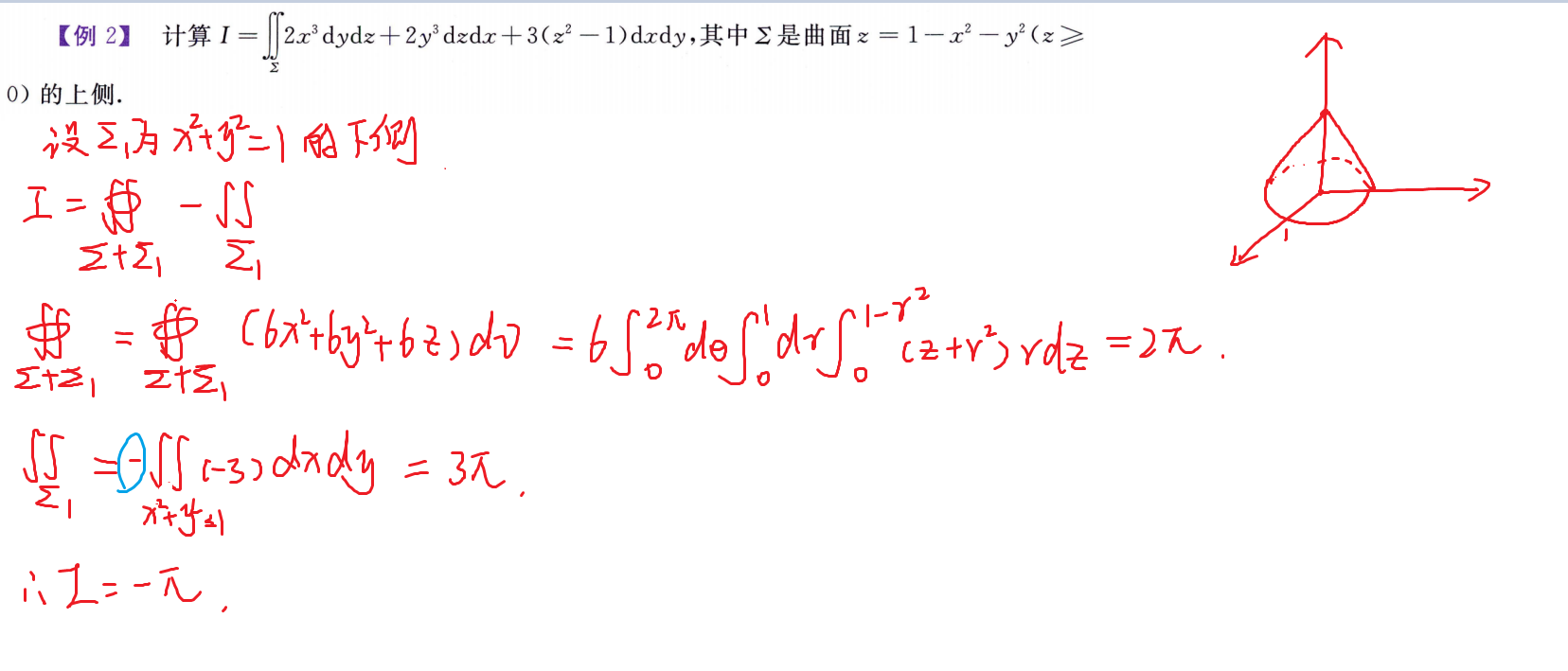 补面高斯 重点
