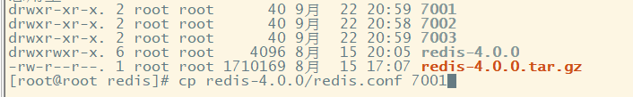 复制配置文件